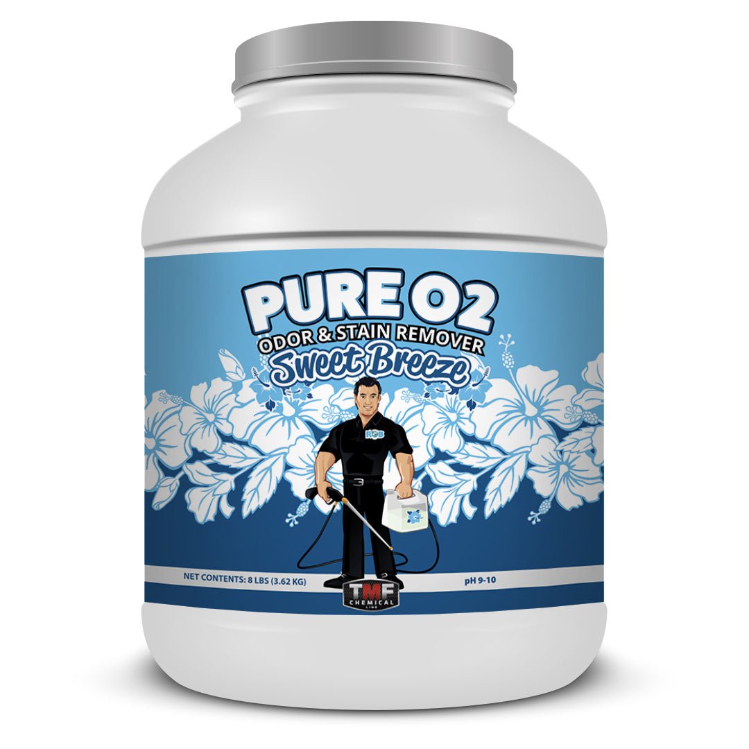 Pure O2 Sweet Breeze Odor Stain Remover (OSR) 8lb TMF Store