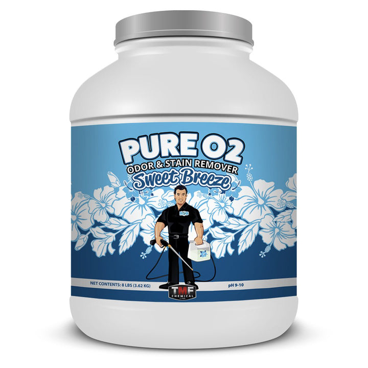 Pure O2 Sweet Breeze Odor Stain Remover (OSR) 8lb TMF Store