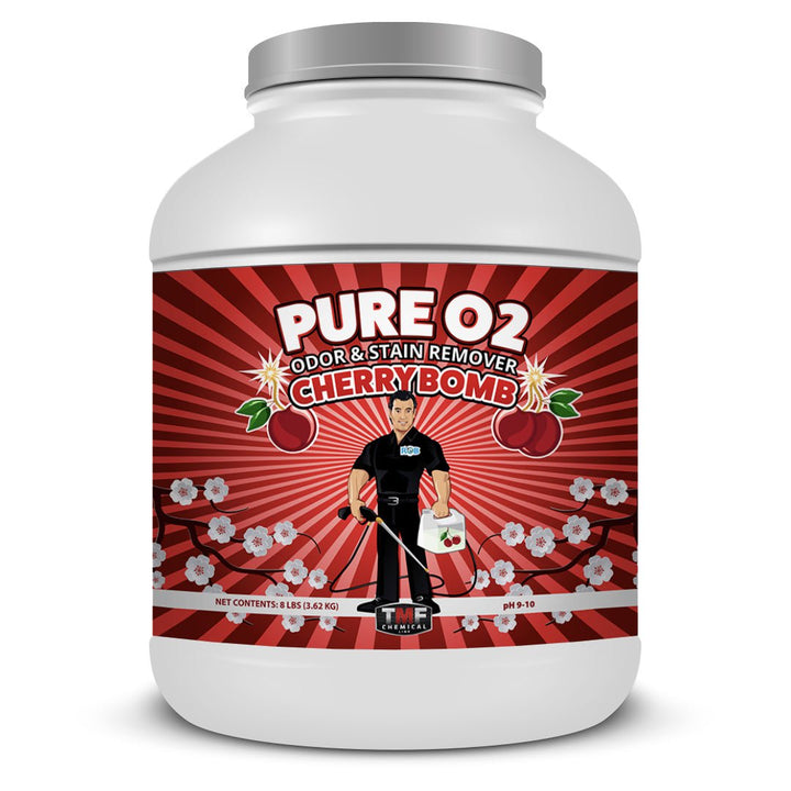 Pure O2 Cherry Bomb Odor Stain Remover (OSR) 8lb TMF Store