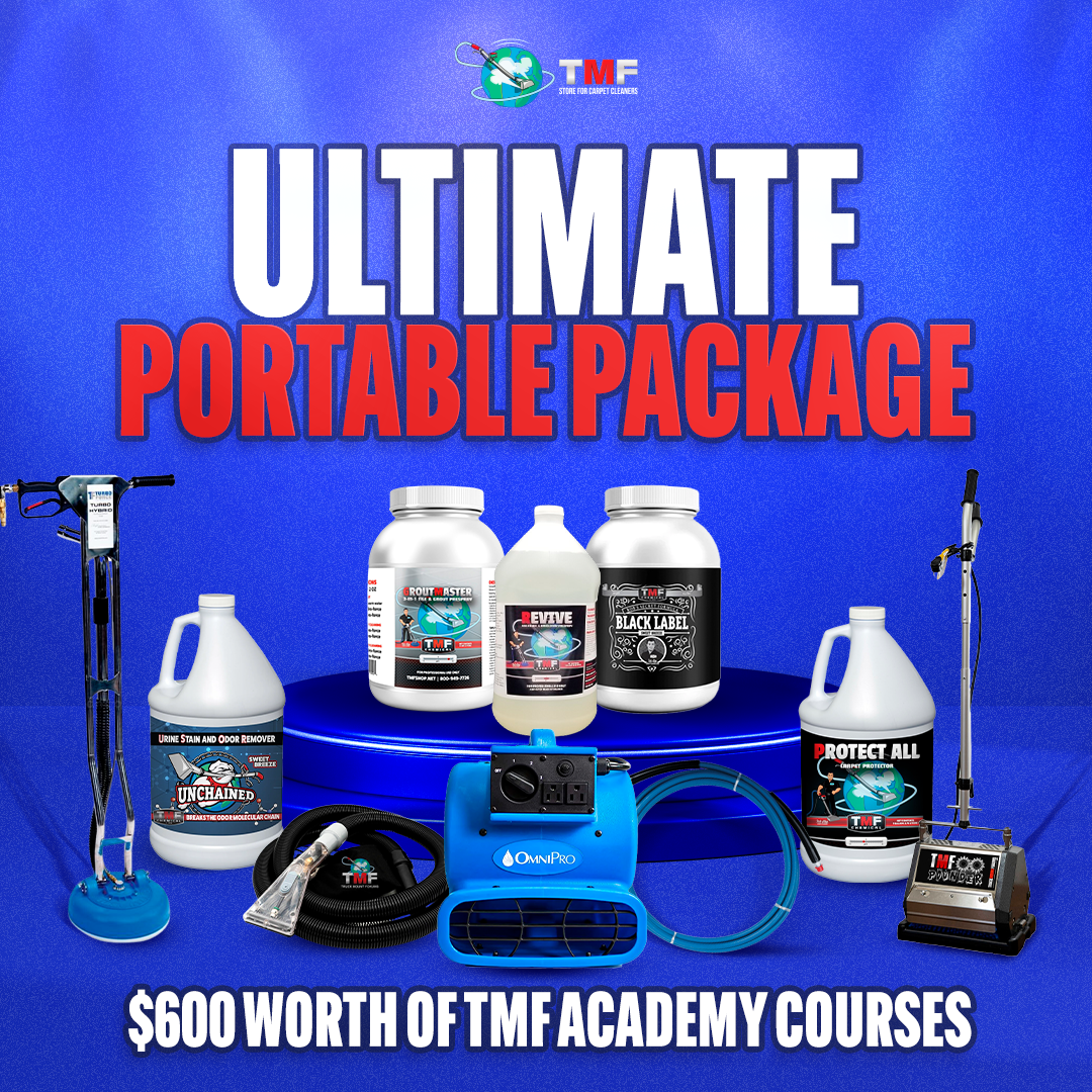 Ultimate Portable Package: Powerful Cleaning, Easy Mobility