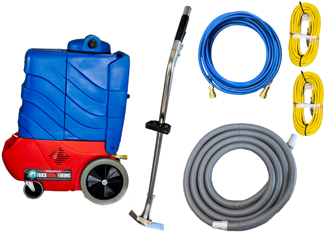 TMF Dually Heated Portable Extractor 800 PSI Tile, Carpet & Upholstery Machine TMF Store