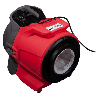 Syclone HEPA Air Scrubber, Red 1672-7671 TMF Store