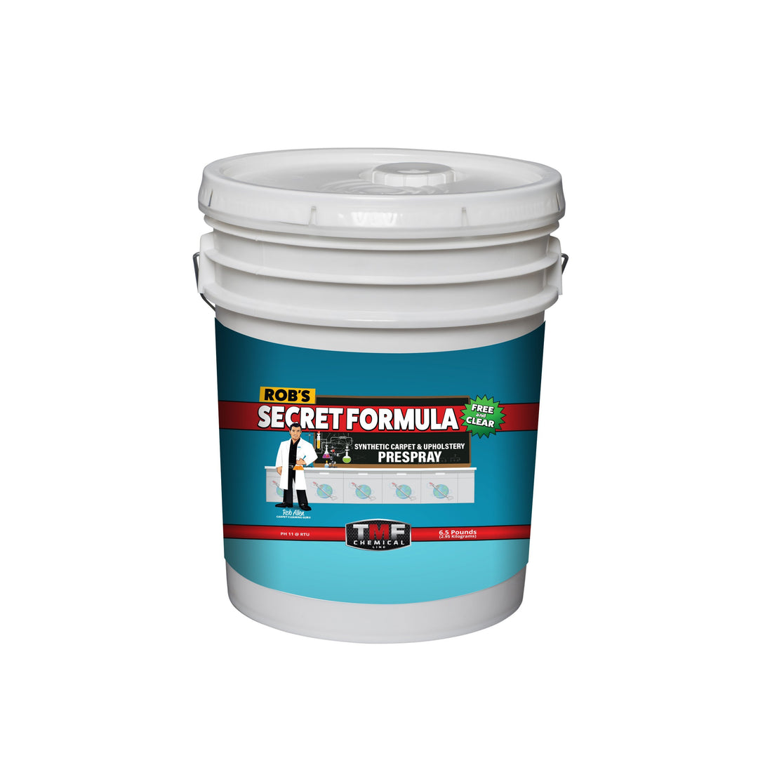 Rob's Secret Formula Free & Clear Prespray - 36 lb Pail TMF Store