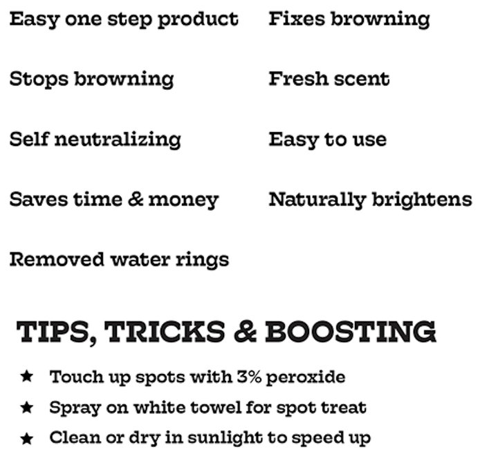 RSF Cotton and Linen Shampoo (Powder 8 lbs) TMF Store