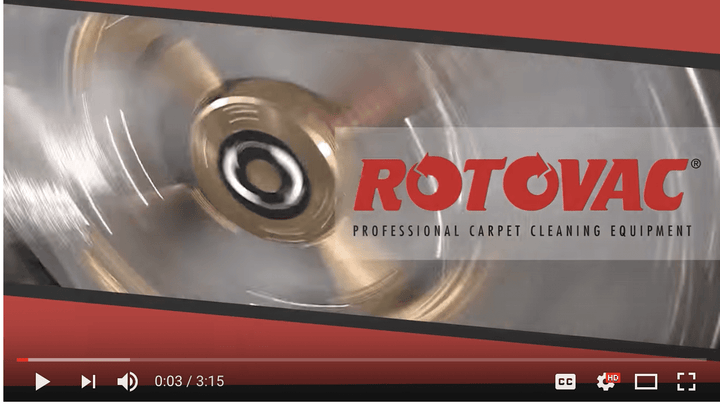 Rotovac 360i (Rotary Carpet Cleaning Machine) TMF Store