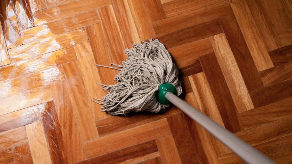 how to clean old hardwood floors without sanding