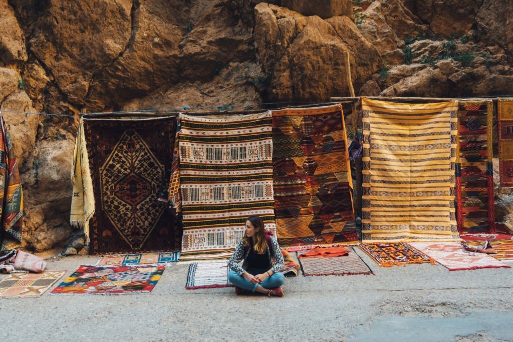 how to clean a moroccan rug