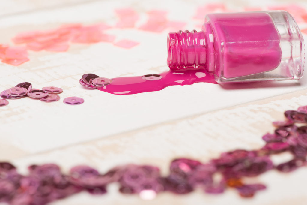 how to get nail polish out of wood floor