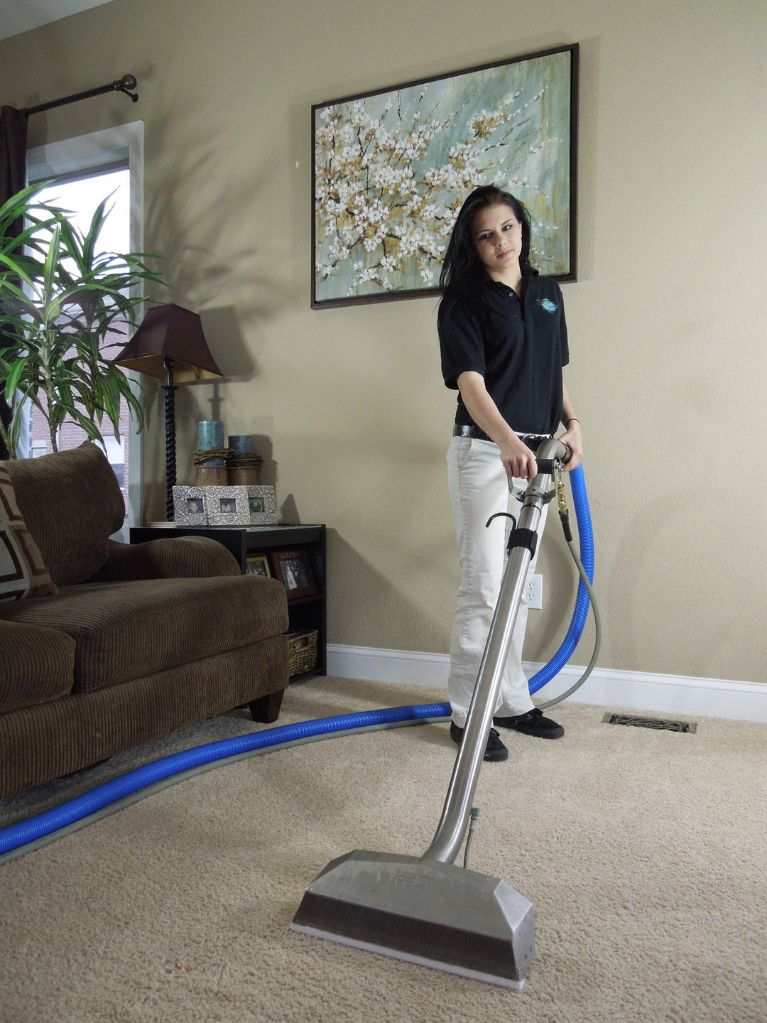 how to get powder makeup out of carpet