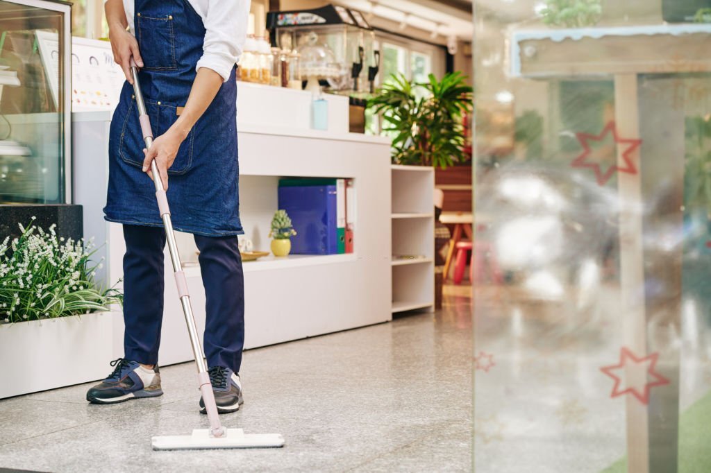appropriate chemical solution for cleaning food industry floor 