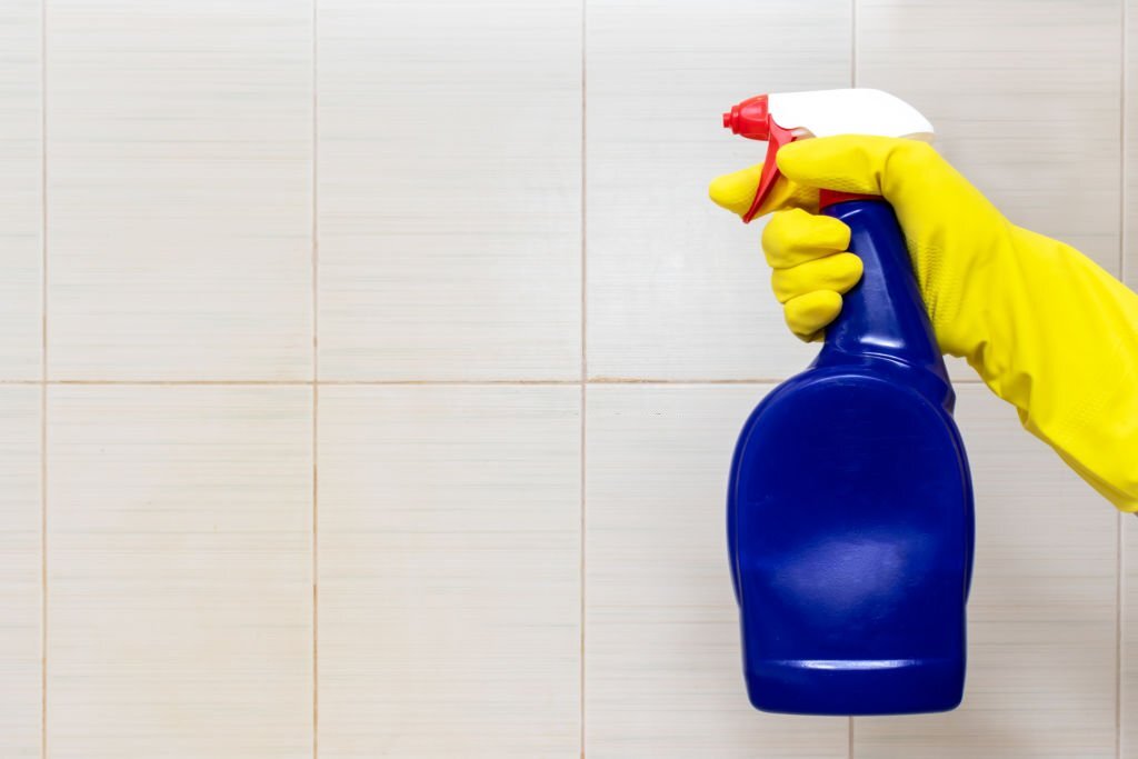 chemicals for cleaning ceiling tile in restaurant