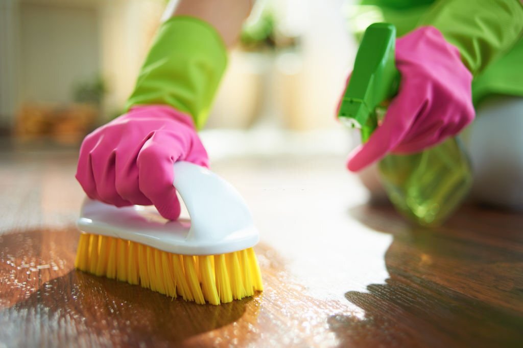 commercial restroom floor cleaning solution