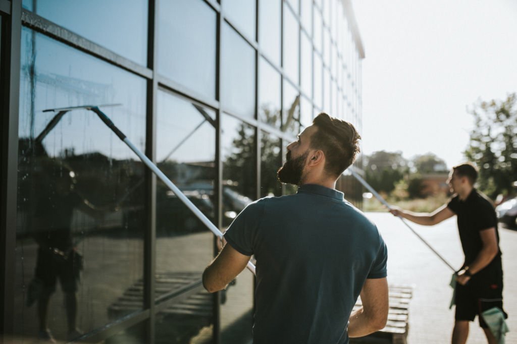 commercial window cleaning solution 