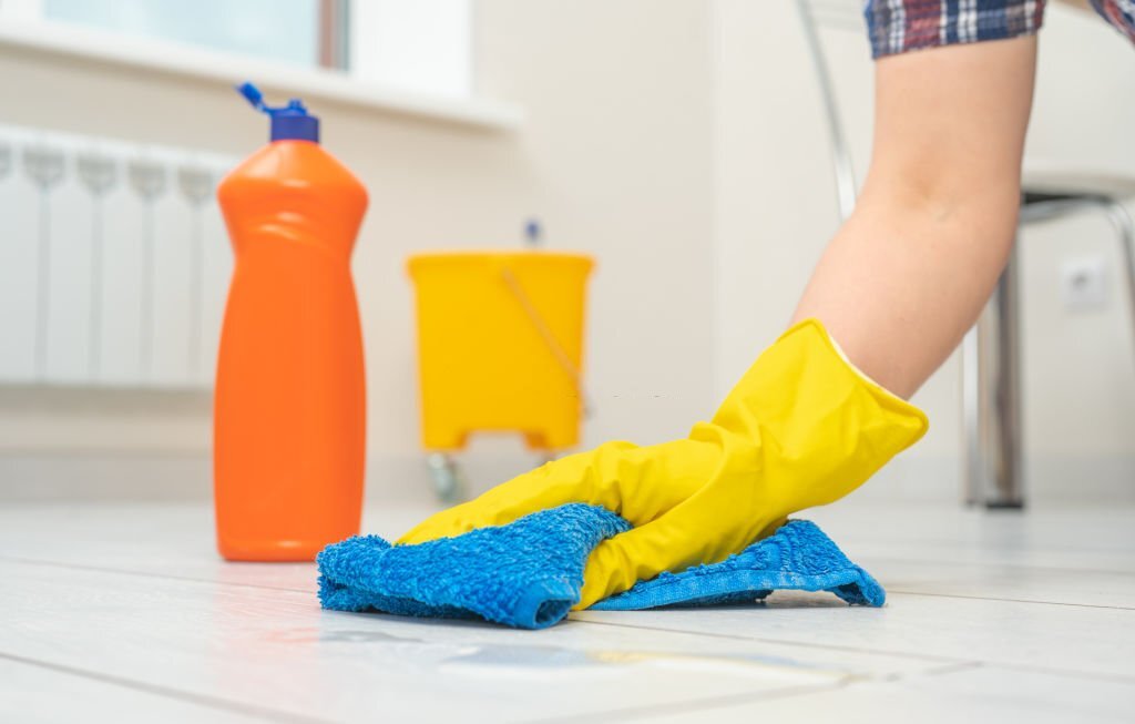 deep clean ceramic tile