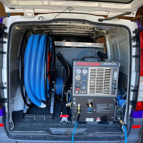 how does it work truck mount carpet cleaning machine 