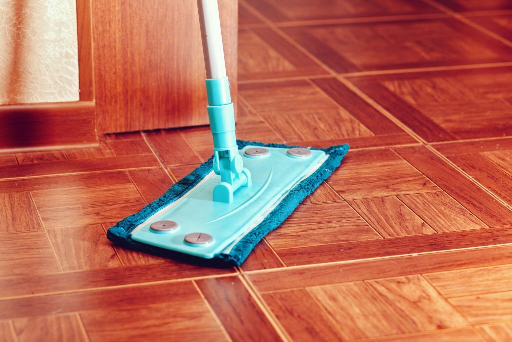 how to clean cherry wood floors