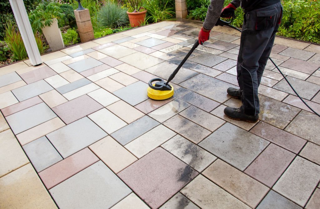 how to clean outdoor porcelain tiles