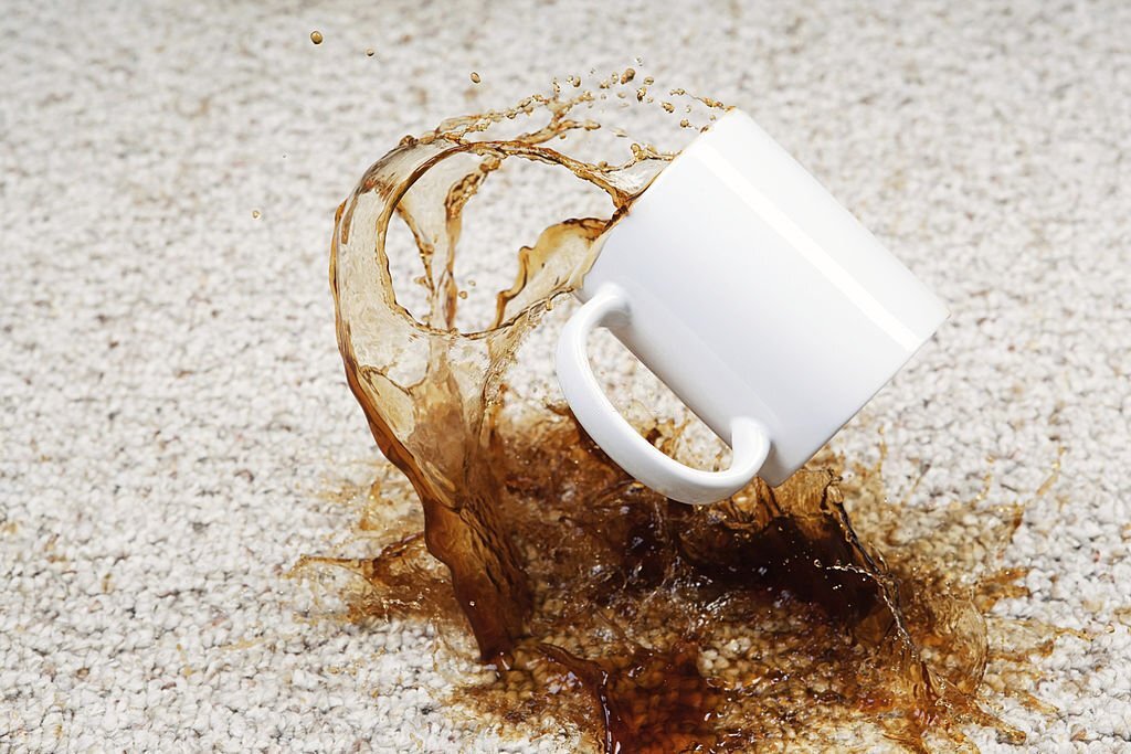 how to get coffee stains out of carpet