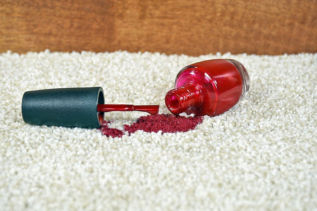 how to get nail polish out of carpet