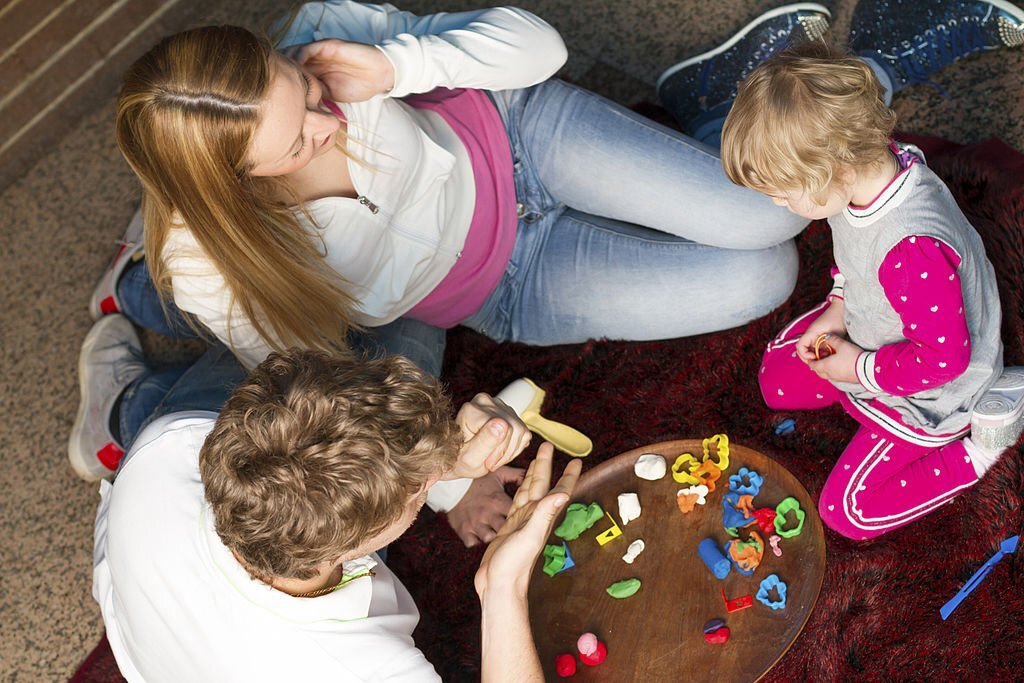 how to get playdough out of carpet