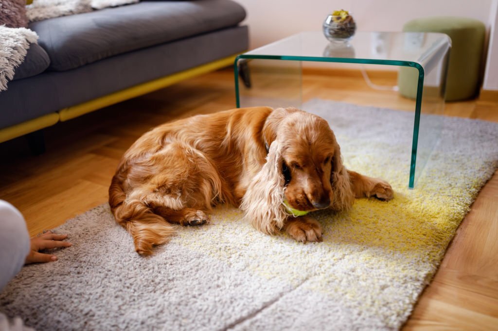 how to remove dog hair from carpet