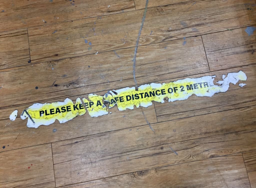 how to remove sticky residue from hardwood floors