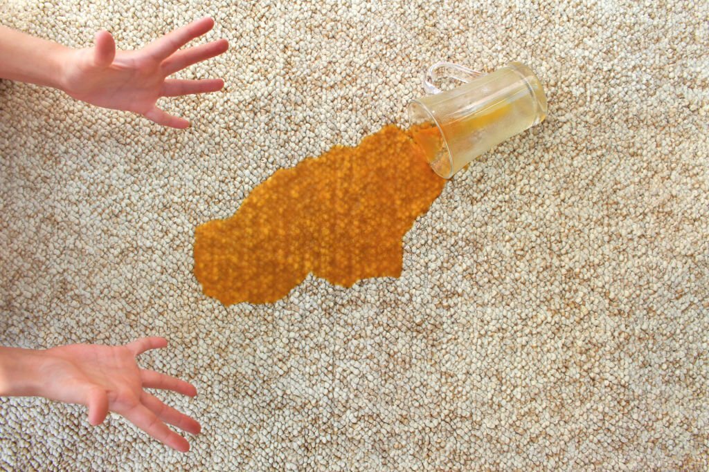 how to remove turmeric stains on carpet