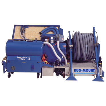 Duo-Mount® 2-technician truckmounted carpet cleaning machine by Bane-Clene®