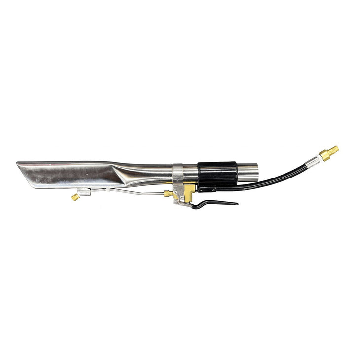 18" crevice tool with external spray