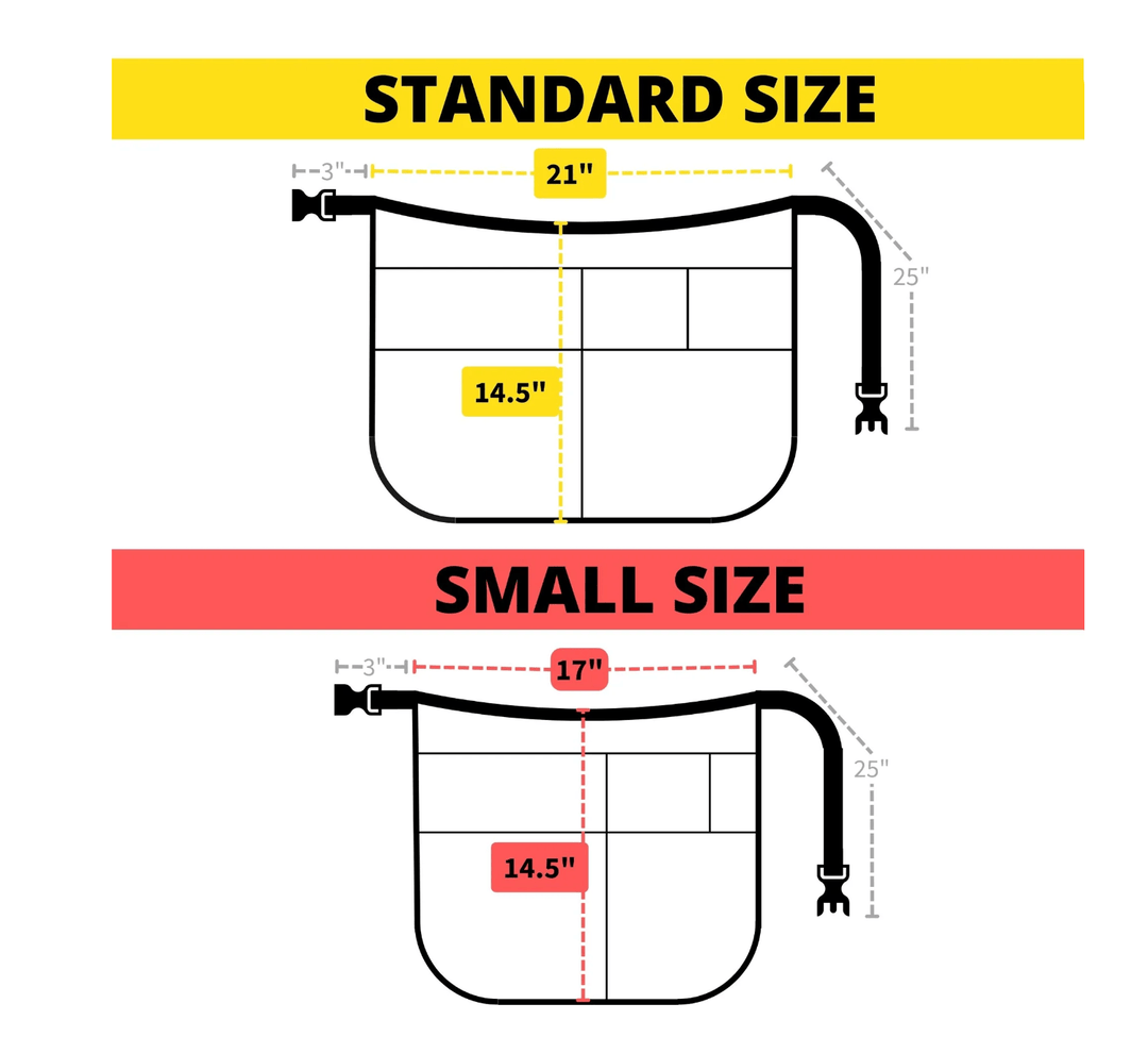 5 Pocket Pro Cleaning Belt Pack Apron