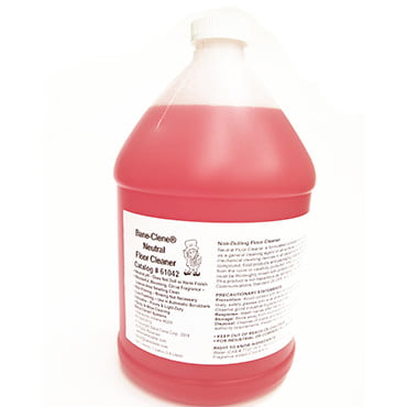 Neutral Floor Cleaner for Cleaning VCT Resilient Floor Tile Without Dulling the Finish.