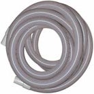 Heavy Duty Vacuum Hose  2" x 50' - Gray - With Cuffs