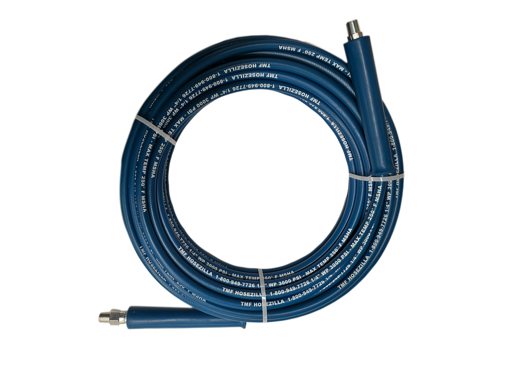 TMF Hosezilla 250' High Pressure Solution Hose With Bend Restrictors TMF Store