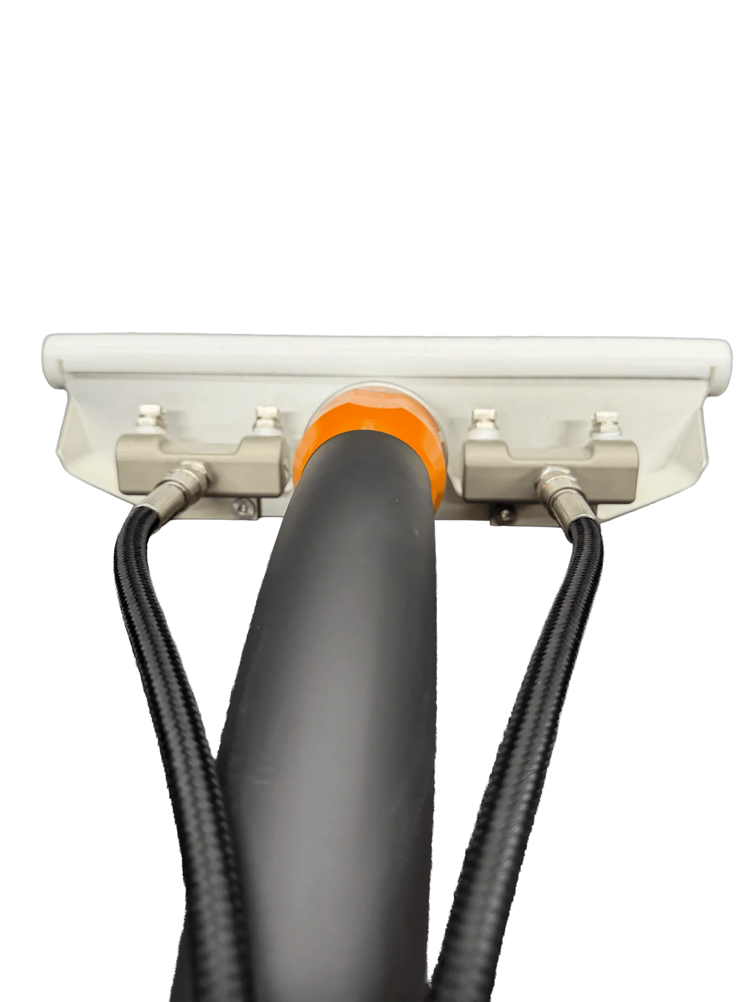 GenX6 swivel wand head with orange accent, close-up