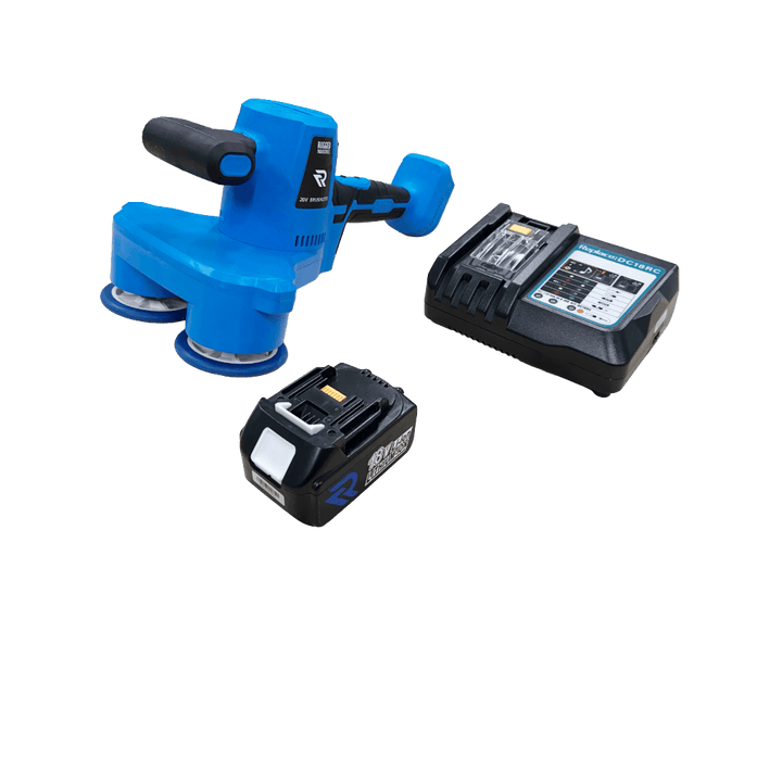 VersaTool™ 20V Dual-Head Cordless Orbital Scrubber