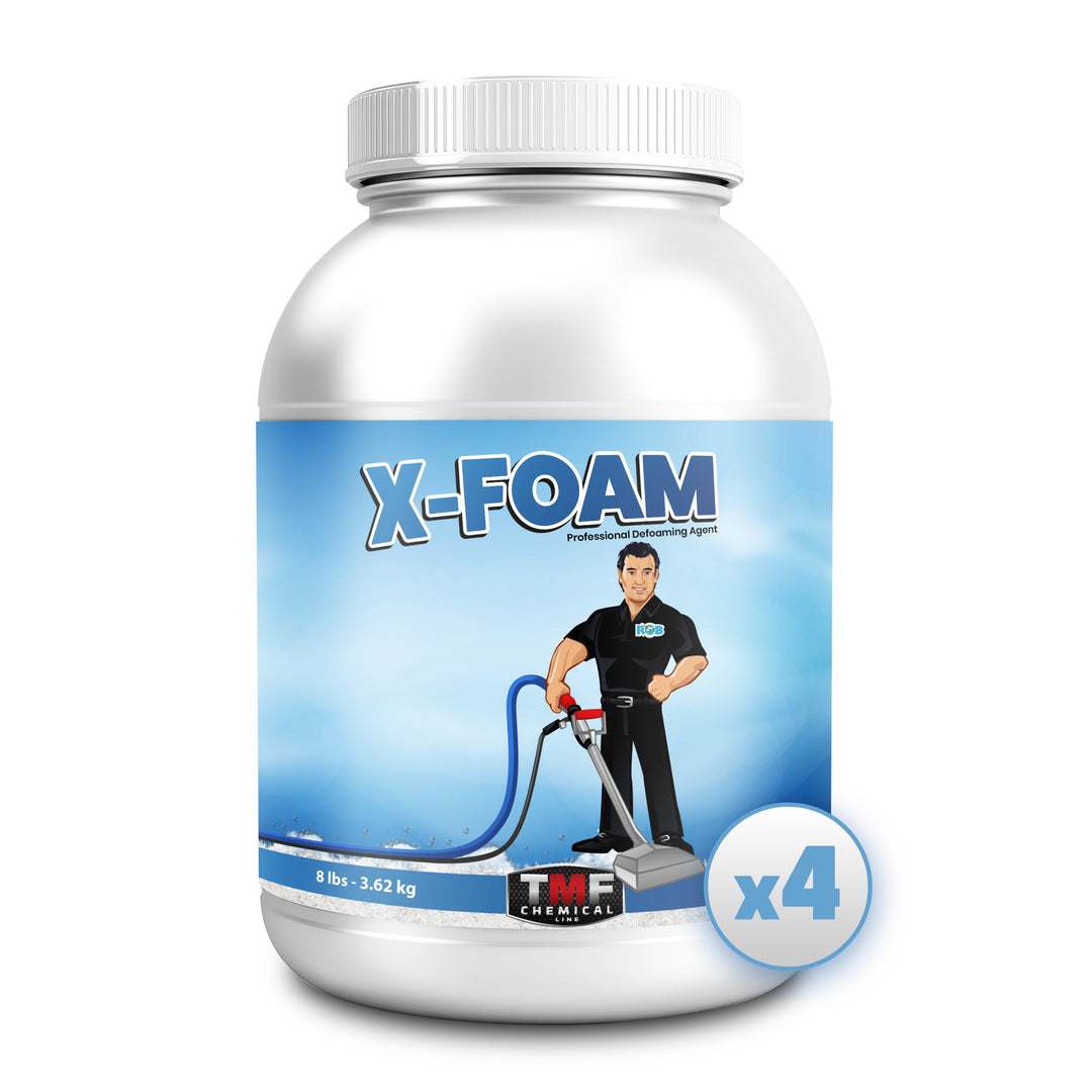 X-Foam - Concentrated, Professional Defoamer Powder - Case of 4 TMF Store