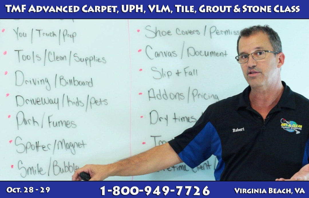 Advanced Carpet, UPH, VLM, Tile, Grout & Stone Class TMF Store