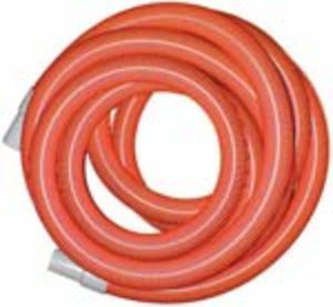 Heavy Duty Vacuum Hose  2" x 50' - Red - With Cuffs TMF Store