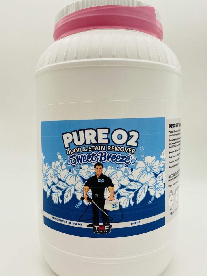 Pure O2 Sweet Breeze Odor Stain Remover (OSR) 8lb TMF Store