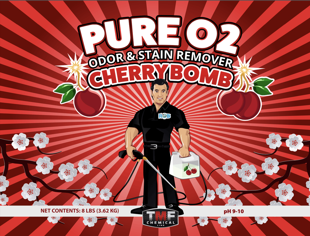 Pure O2 Cherry Bomb Odor Stain Remover (OSR) 8lb TMF Store